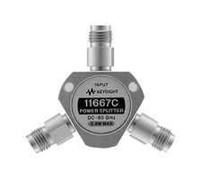 KEYSIGHT TECHNOLOGIES 11667CH67 Power Divider, 1 In - 2 Out, 0.5 W, 50 GHz, 50 Ohm, 1.85 mm Socket