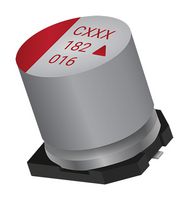 KYOCERA AVX APC0809331M016R Polymer Aluminium Electrolytic Capacitor, 330 µF, 16 V, Radial Can - SMD, 0.02 ohm