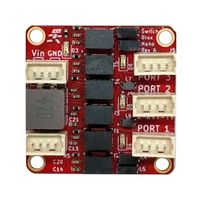 AMPHENOL AEROSPACE BB-SWN-G-1 Switch, 3 Ports, Commercial, Industrial, Unmanaged/Managed Fast Ethernet, Chassis, RJ45 x 3
