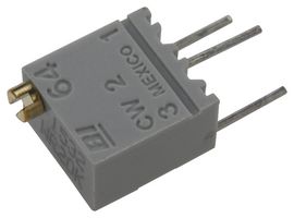 TT ELECTRONICS / BI TECHNOLOGIES 64XR1KLF Trimmer, Multi Turn, Cermet, Side Adjust, 1 kohm, Through Hole, 12 Turns