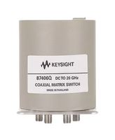 KEYSIGHT TECHNOLOGIES 87406Q/-024/-161 Coaxial Switch, Low PIM, 5-Port, SMA Female, 1 dB Insertion Loss, 70 dB Isolation, 20 GHz
