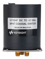 KEYSIGHT TECHNOLOGIES U7104F/-200 Coaxial Switch, SP4T, 1.85mm Coaxial Female, 1.891 dB Insertion Loss, 65 dB Isolation, 67 GHz