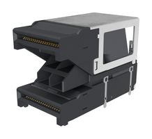 AMPHENOL COMMUNICATIONS SOLUTIONS V36-BEZ01-304100T Pluggable I/O Connector, QSFP-DD, 76 Contacts, 2 x 1 (Stacked), Surface Mount Right Angle
