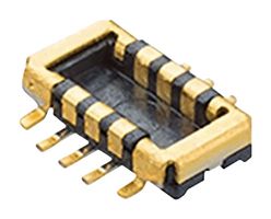 MOLEX 505070-0822 Mezzanine Connector, Plug, 0.35 mm, 2 Rows, 8 Contacts, Surface Mount, Copper Alloy