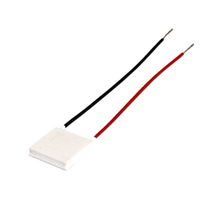 SAME SKY CP30238 Peltier Module, 1 Stage, 3 A, 8.6 V, 15 W, 2.3 ohm, 66 °C, 100mm, 22 AWG, Red & Black