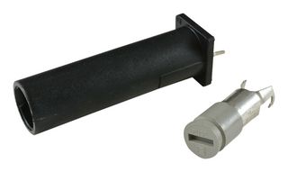SCHURTER 0031.3822 Fuse Holder, Cartridge, 1 Fuse, 10 A, 250VAC, 6.3mm x 32mm, Solder Lug, FAC Series
