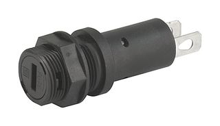 SCHURTER 3101.0120 Fuse Holder, Cartridge, 1 Fuse, 16 A, 250VAC, 5mm x 20mm, Solder Lug, FPG2 Series