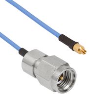 AMPHENOL SV MICROWAVE 7015-2338 RF / Coaxial Cable Assembly, Threaded, 40GHz, 4.9 ", 125 mm, 0.047" Flexible, 2.92mm RP Plug