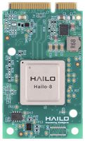 HAILO TECHNOLOGIES LTD HMP1RB1C2GAE Hailo 8R AI Module, Mini PCIe, PCIe Gen3x1, 1.5W, 13 TOPS -40 °C to 85 °C