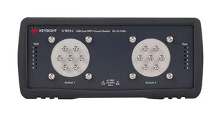 KEYSIGHT TECHNOLOGIES U1816C/-711/-902 Coaxial Switch, Dual SP6T, SMA Female, 0.6975 dB Insertion Loss, 65 dB Isolation, 26.5 GHz