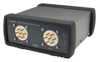 KEYSIGHT TECHNOLOGIES U1816E/-711 Coaxial Switch, Dual SP6T, 2.4mm Coaxial Female, 1.5 dB Insertion Loss, 70 dB Isolation, 50 GHz