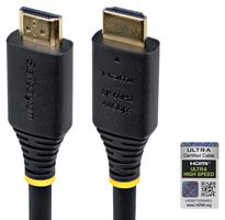 STARTECH HDMI21-CBL-8K60-5M Audio / Video Cable Assembly, 26AWG, HDMI Plug, HDMI Plug, 16.4 ft, 5 m, Black