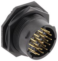SOURIAU-SUNBANK / EATON UTSX716D23P Circular Connector, Standard Circular Connector, TRIM TRIO UTSX Series, Jam Nut Receptacle