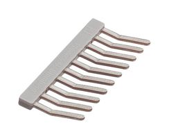 PHOENIX CONTACT 2303132 Jumper (Busbar), Grey, Insertion Bridge, Terminal Blocks, 10 Ways, 5.2 mm