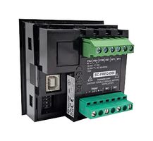 TRUMETER SC-FREQ-DIN Signal Converter, Frequency, 4mA to 20mA, Open Collector, 2 Channels, 0.5 %, 24 V