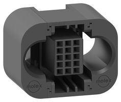 MOLEX 2218923128 PCB Receptacle, Board-to-Board, Mezzanine, 2 mm, 5 Rows, 15 Contacts, Female Receptacle