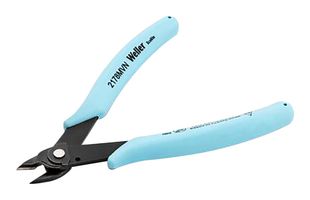 WELLER XCELITE 2178MVN Cutter, Shear, 142.9 mm, Full Flush, 1.6 mm, Micro Series