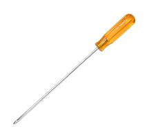 WELLER XCELITE X1020N Screwdriver, Phillips, Amber Handle, #2 Tip, 254mm L x 6.4mm Dia Blade, 358.8 mm OVL, Classic Series