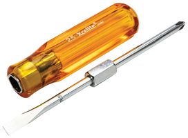 WELLER XCELITE TCR2N Screwdriver Reverse Blade, #2 Phillips/6.35mm Slotted, 182.8 mm Length, Classic Series