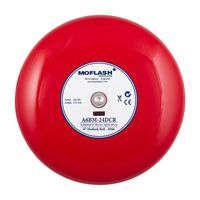 MOFLASH SIGNALLING A8BM-05R Marine Bell, 1 Tone, 108 dBA, 48mA, 280V, -25°C to 50°C, IP66, A8BM Series