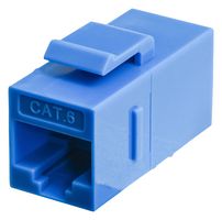 TUK SACK3BL In-Line Adapter, Cat6, UTP, Blue, Adaptor, In-Line, RJ45 Jack, RJ45 Jack
