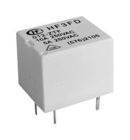 HONGFA HF3FD/012-ZTF Power Relay, Flux Proofed, SPDT, 12 VDC, 10 A, HF3FD Series, Through Hole, Non Latching