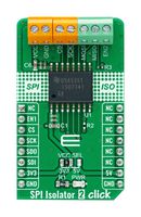 MIKROELEKTRONIKA MIKROE-4415 Add-On Board, SPI Isolator 2 Click, MikroE MikroBUS Compatible Development Boards