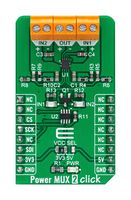 MIKROELEKTRONIKA MIKROE-4575 Add-On Board, Power MUX 2 Click, MikroE MikroBUS Compatible Development Boards