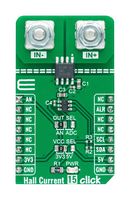 MIKROELEKTRONIKA MIKROE-5175 Add-On Board, Hall Current 15 Click, MikroE MikroBUS Compatible Development Boards