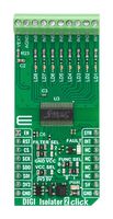 MIKROELEKTRONIKA MIKROE-5981 Add-On Board, DIGI Isolator 2 Click, MikroE MikroBUS Compatible Development Boards