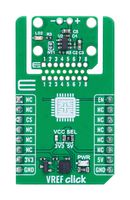 MIKROELEKTRONIKA MIKROE-6638 Add-On Board, VREF Click, 3V, MikroE MikroBUS Compatible Development Boards