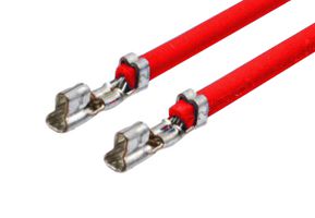 JST / JAPAN SOLDERLESS TERMINALS ASPHSPH24R254 Cable Assembly, 24AWG, Crimp Socket to Crimp Socket, 10 ", 254 mm, PH Series, Red
