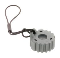 TE CONNECTIVITY - DEUTSCH HDC16-3-JDL Dust Cap / Cover, 3Pos, Grey, Dust Cap, AMP HD10 Series Circular Receptacle Connectors