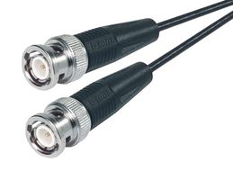 L-COM CC174-15 RF / Coaxial Cable Assembly, 15 ft, 4.57 m, RG174/U, BNC Plug, BNC Plug, 50 ohm
