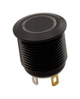 SAME SKY PBM2-M-WT3-F-BA-67 Vandal Resistant Switch, 3V LED, PBM2 Series, 16 mm, SPST-NO-DM, Off-(On), Round Flush, Natural