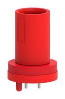 MOLEX 2300302000 PCB Receptacle, Red, Wire-to-Board, 2 Contacts, Female Receptacle, Through Hole Mount