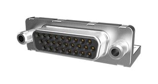 AMPHENOL COMMUNICATIONS SOLUTIONS ICD26S13E4GL00LF D Sub Connector, High Density, Receptacle, ICD Series, 26 Contacts, DA, Solder