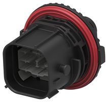 TE CONNECTIVITY 1-2490960-1 Automotive Connector Housing, Code A, Black, NTSEAL Series, Receptacle, 26 Ways