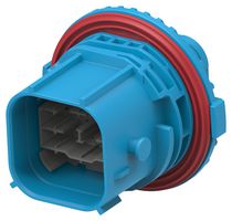 TE CONNECTIVITY 1-2490960-4 Automotive Connector Housing, Code D, Blue, NTSEAL Series, Receptacle, 26 Ways