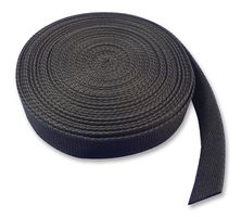 TE CONNECTIVITY - RAYCHEM HFT5000-20/10-0-FEC-10M Heat Shrink Tubing, Woven Fabric, 2:1, 0.787 ", 20 mm, Black, 32.8 ft, 10 m