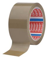 TESA 04089-00255-06 Packaging Tape, PP (Polypropylene), Brown, 50 mm x 66 m