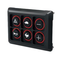 EAO 09-0A75.3162 Keypad, Design-In Kit, Rugged, BASIC, 09 Series, 2 x 3, 24 V