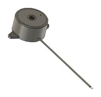 PUI AUDIO AI-3025-TF-LW100 Transducer, Continuous, Pulse, 100 dBA, 2.5 kHz, Wire Leads, Internal