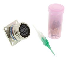 AMPHENOL AEROSPACE D38999/20FD35SN Circular Connector, MIL-DTL-38999 Series III, D38999/20 Series, Wall Mount Receptacle
