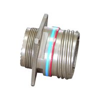 AMPHENOL AEROSPACE D38999/20WE6PN Circular Connector, MIL-DTL-38999 Series III, D38999/20 Series, Wall Mount Receptacle, 6 Contacts