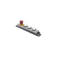 RAFI 1.24.403.001/0000 Control Station, with E-Stop, 4 Position, CE, cULus, UL, IP65, E-BOX XL IO-LINK Series
