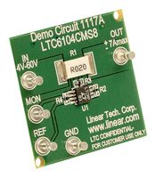 ANALOG DEVICES DC1117A DEMO BOARD, CURRENT SENSE AMPLIFIER