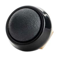 ITW SWITCHES 59-111 Industrial Pushbutton Switch, 59 Series, 13.6 mm, SPST-NO-DB, Momentary, Round, Black