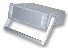METCASE M5625125F Metal Enclosure, Instrument, Aluminium, 85 mm, 250 mm, 260 mm, IP40