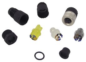 HIRSCHMANN ELKA 3008V Circular Connector, Standard Circular Connector, E Series M8, Cable Mount Receptacle, 3 Contacts